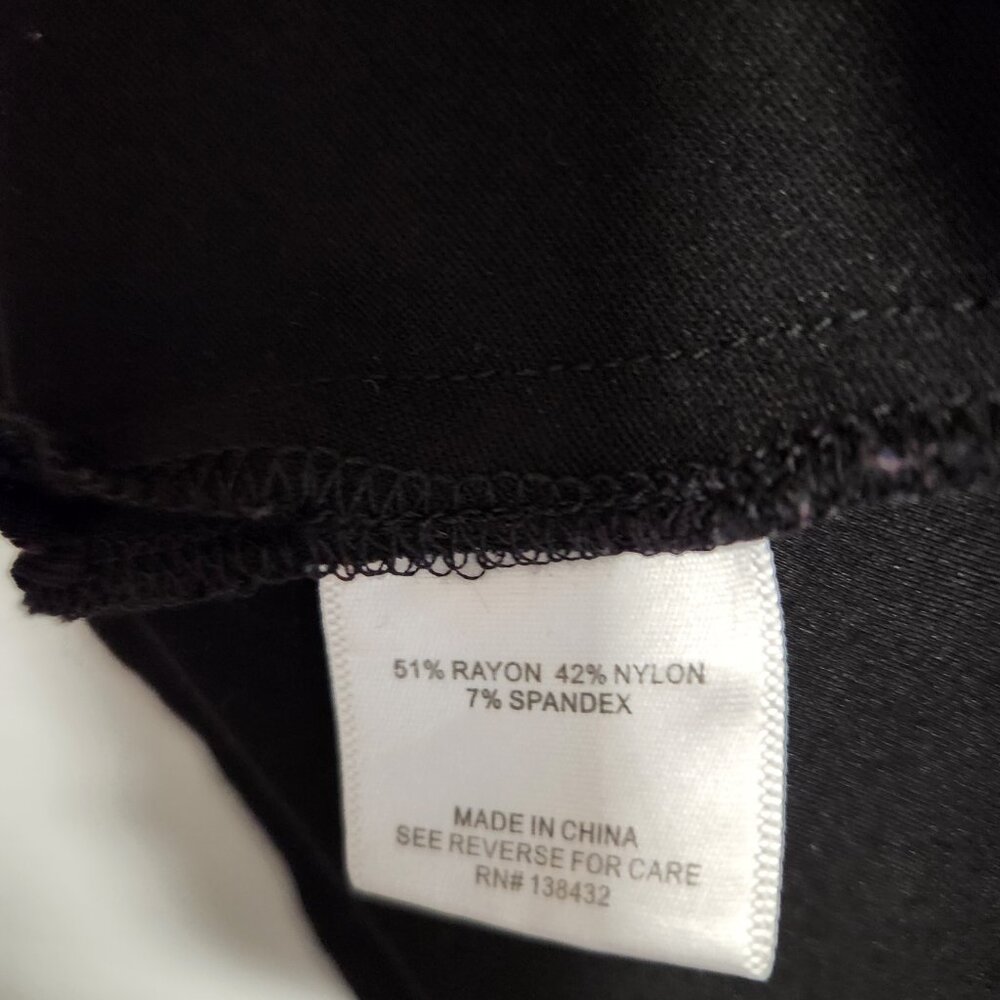 ModCloth High Society Keyhole Black Midi Dress Medium - Picture 7 of 9